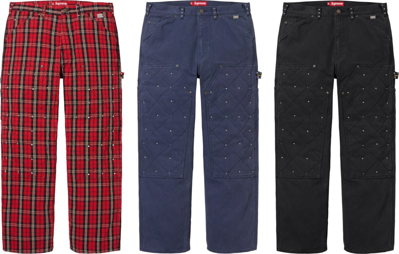 Supreme（シュプリーム） 2025FW Week6 Supreme®/b.b. Simon® Quilted Double Knee Painter Pant