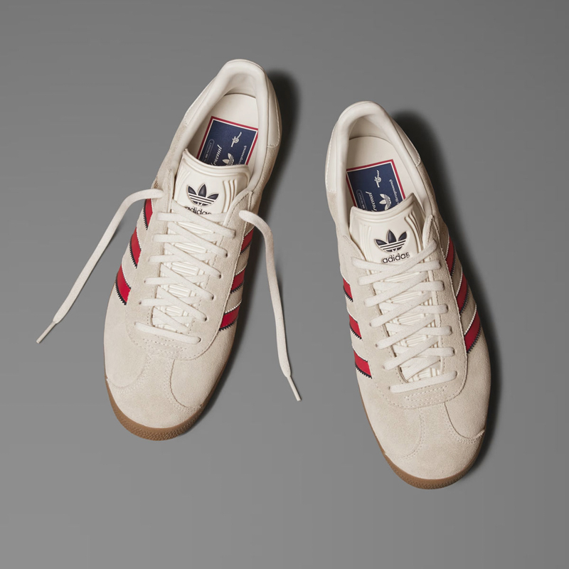 Arsenal×adidas GAZELLE Terrace Icons（アーセナル×アディダス ガゼル テラスアイコン）JS3042