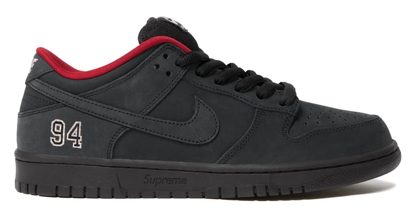 Supreme 25FW Week2 Nike SB Dunk Low Black（シュプリーム×ナイキSB ダンク ロー ブラック）HQ8487-001