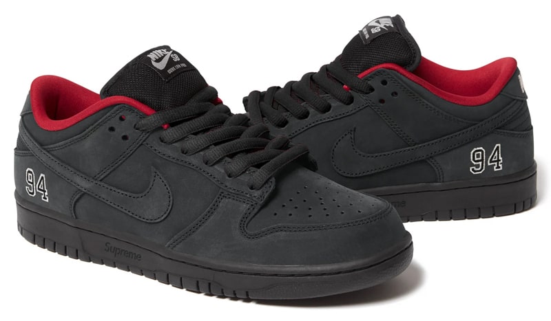 Supreme 25FW Week2 Nike SB Dunk Low Black（シュプリーム×ナイキSB ダンク ロー ブラック）HQ8487-001