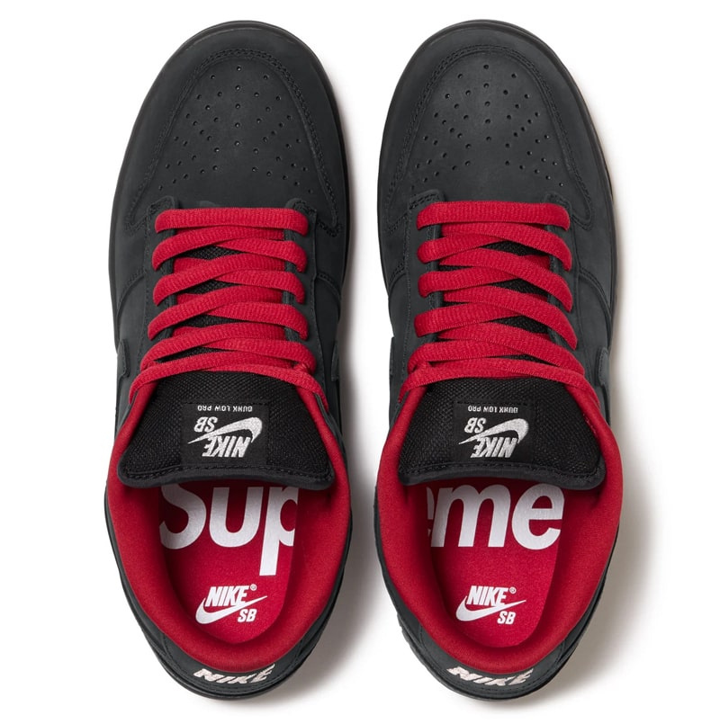 Supreme 25FW Week2 Nike SB Dunk Low Black（シュプリーム×ナイキSB ダンク ロー ブラック）HQ8487-001