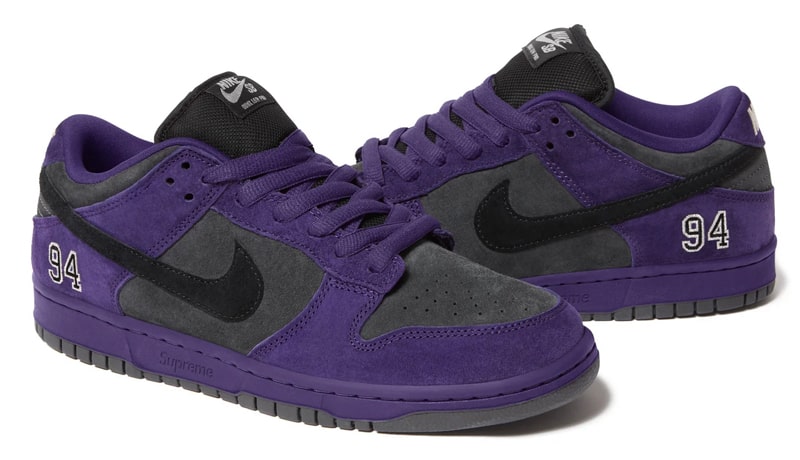 Supreme 25FW Week2 Nike SB Dunk Low Purple（シュプリーム×ナイキSB ダンク ロー パープル）HQ8487-500