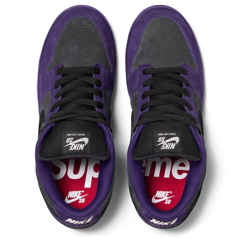 Supreme 25FW Week2 Nike SB Dunk Low Purple（シュプリーム×ナイキSB ダンク ロー パープル）HQ8487-500