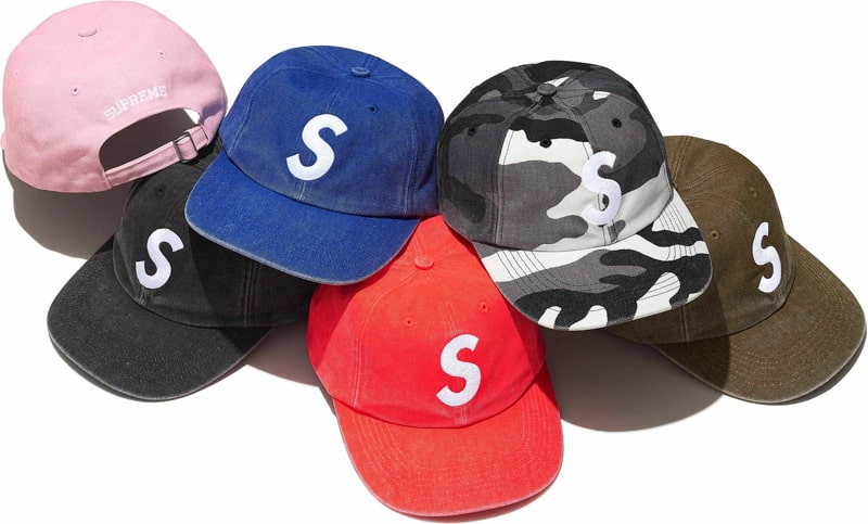 Supreme（シュプリーム） 2025FW Week6 Pigment Coated Canvas S Logo 6-Panel