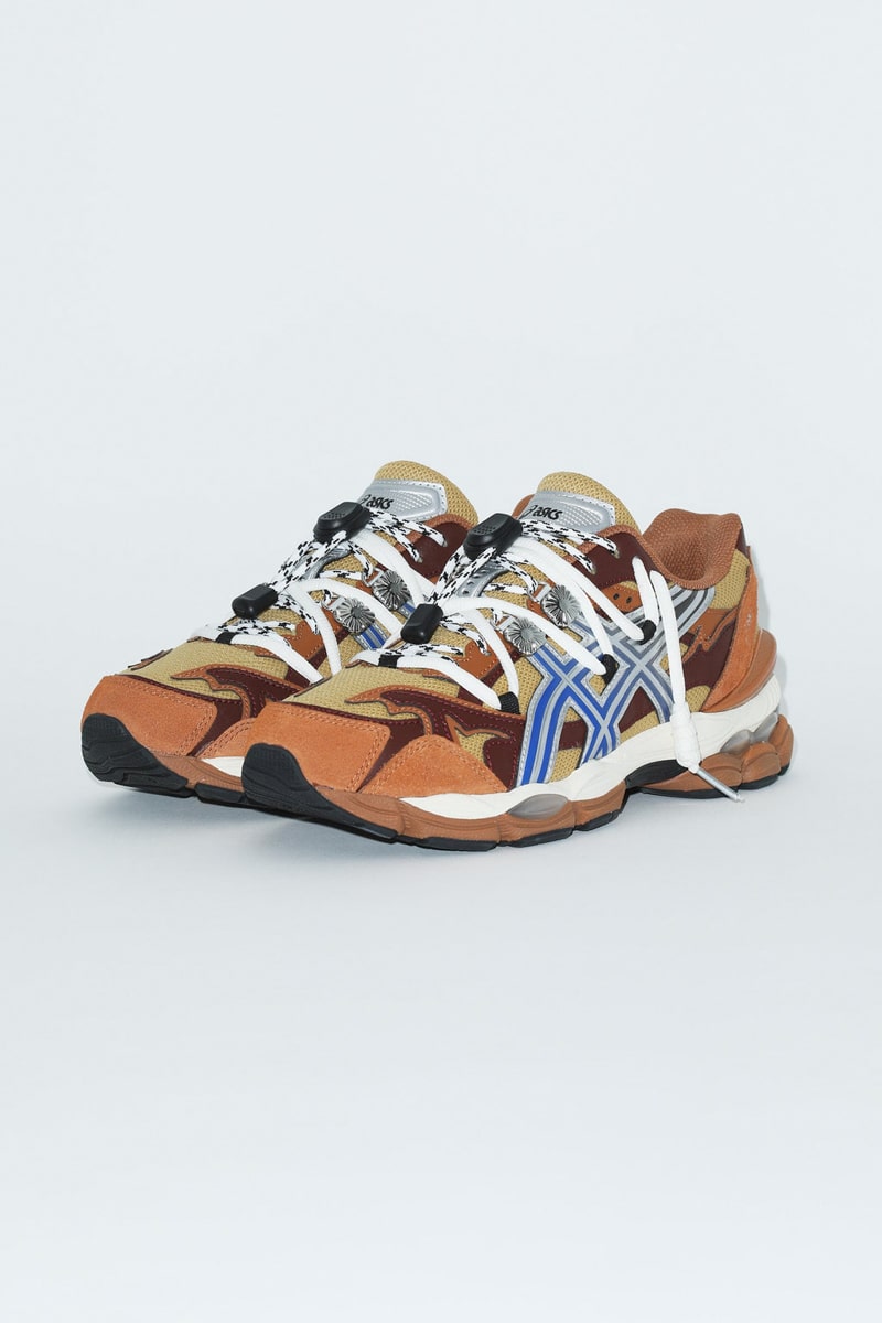 TOGA ARCHIVES×ASICS GEL-CUMULUS 16 TG（トーガ アーカイブス×アシックス ゲルキュムラス 16 TG）Brown/Blue Pure Silver 1203A838.200