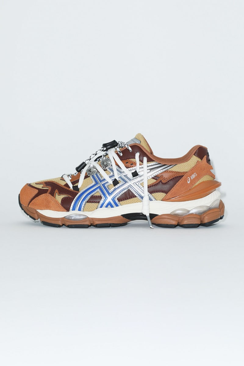 TOGA ARCHIVES×ASICS GEL-CUMULUS 16 TG（トーガ アーカイブス×アシックス ゲルキュムラス 16 TG）Brown/Blue Pure Silver 1203A838.200