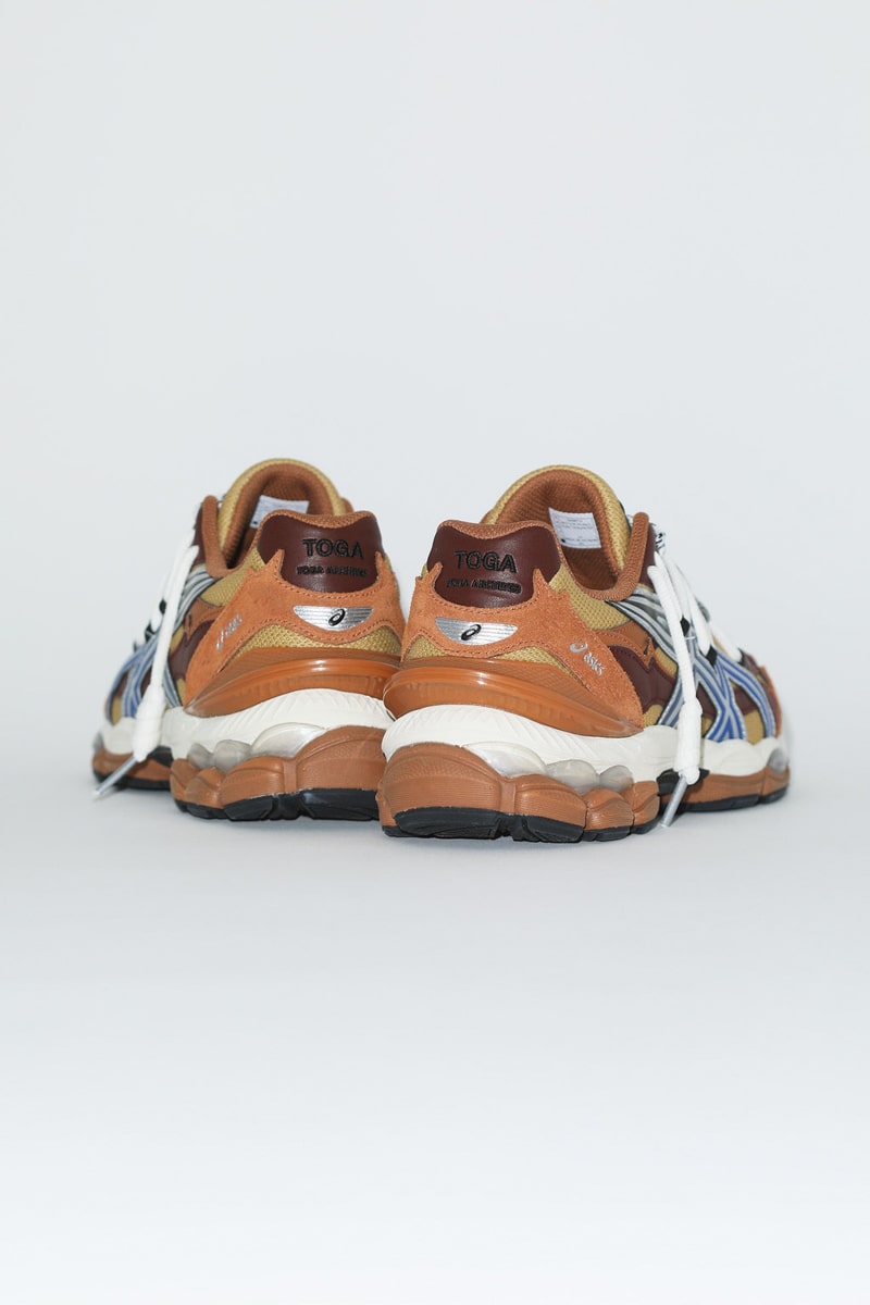 TOGA ARCHIVES×ASICS GEL-CUMULUS 16 TG（トーガ アーカイブス×アシックス ゲルキュムラス 16 TG）Brown/Blue Pure Silver 1203A838.200
