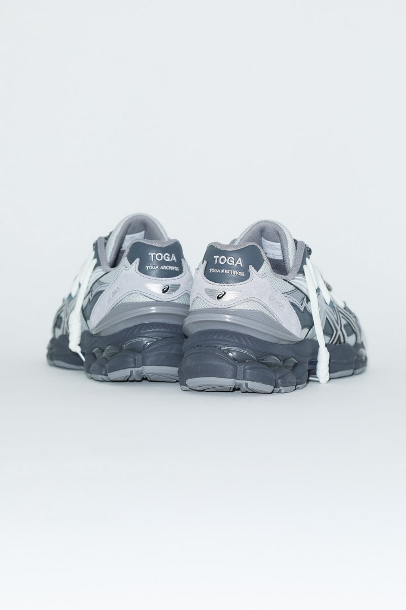 TOGA ARCHIVES×ASICS GEL-CUMULUS 16 TG（トーガ アーカイブス×アシックス ゲルキュムラス 16 TG）Grey/Black Pure Silver 1203A838.020