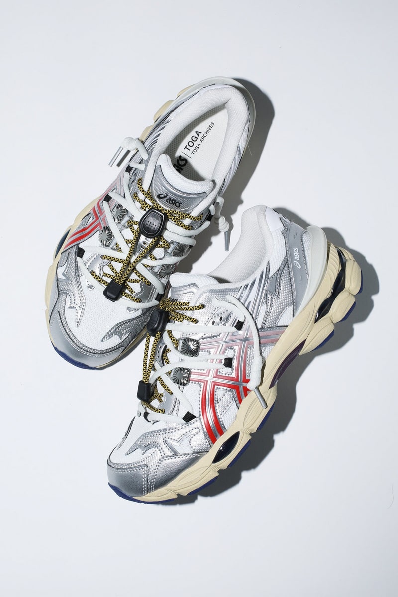 TOGA ARCHIVES×ASICS GEL-CUMULUS 16 TG（トーガ アーカイブス×アシックス ゲルキュムラス 16 TG）White/Red Pure Silver 1203B115.100