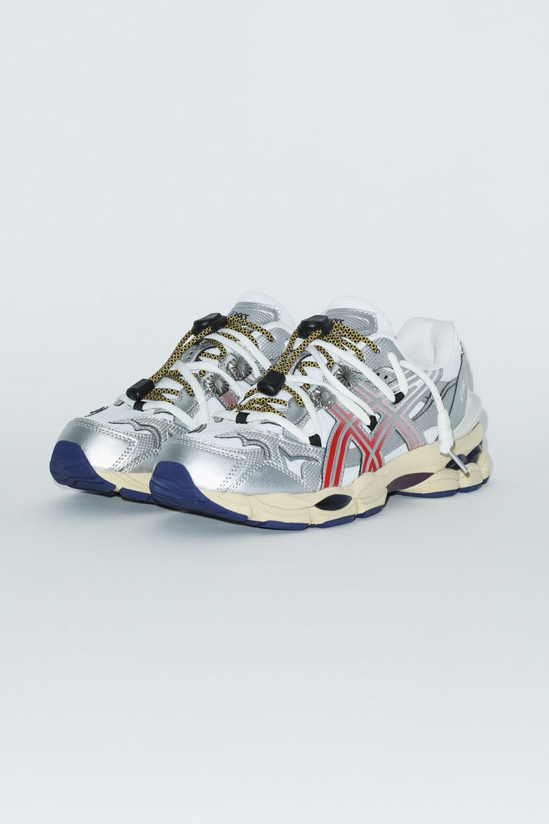 TOGA ARCHIVES×ASICS GEL-CUMULUS 16 TG（トーガ アーカイブス×アシックス ゲルキュムラス 16 TG）White/Red Pure Silver 1203B115.100