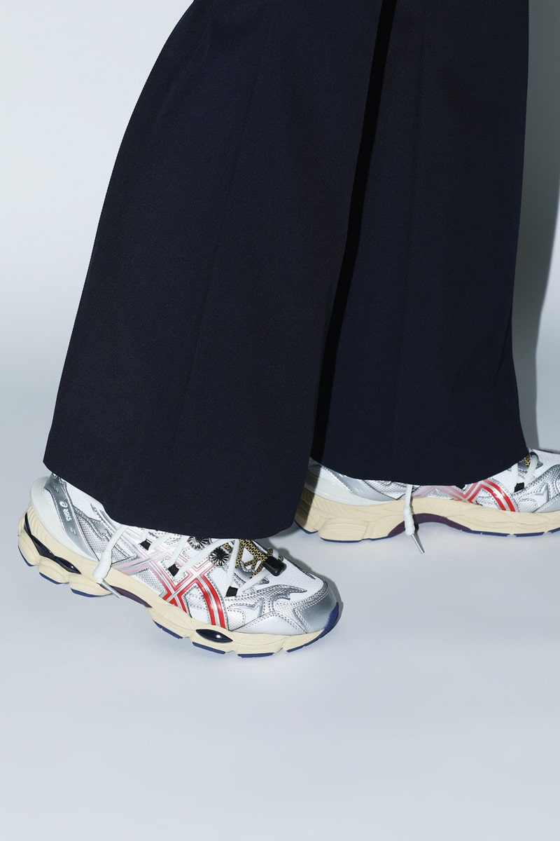 TOGA ARCHIVES×ASICS GEL-CUMULUS 16 TG（トーガ アーカイブス×アシックス ゲルキュムラス 16 TG）White/Red Pure Silver 1203B115.100