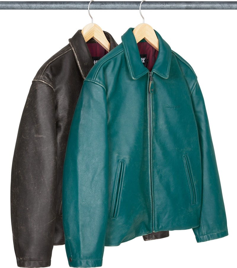 Supreme(シュプリーム) 2025FW Weel11 Supreme®/Schott® Leather Racer Jacket