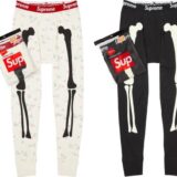 Supreme（シュプリーム）2025FW Week9 Fox Racineコラボ Supreme®/Hanes® Bones Thermal Pant (1 Pack)