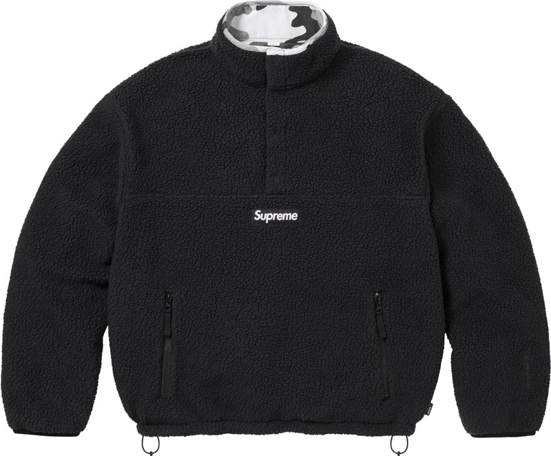 Supreme（シュプリーム） 2025FW Week8 Polartec® Shearling Reversible Pullover