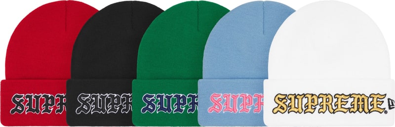 Supreme（シュプリーム） 2025FW Week7 New Era Old English Beanie