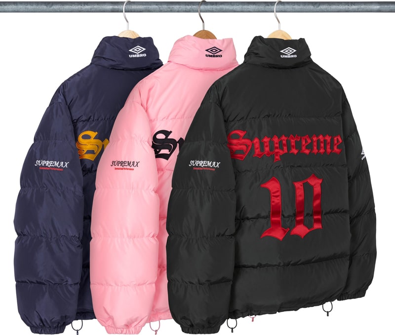 Supreme（シュプリーム） 2025FW Week10 Supreme®/Umbro® Down Puffer Jacket