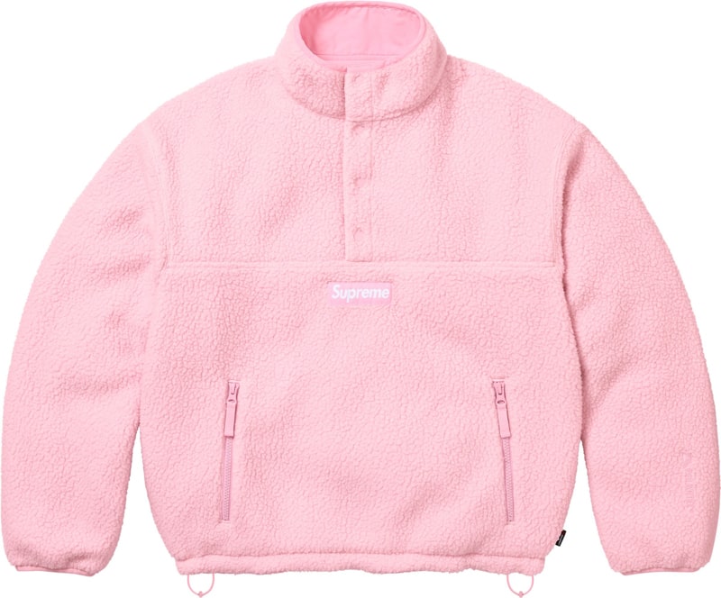 Supreme（シュプリーム） 2025FW Week8 Polartec® Shearling Reversible Pullover