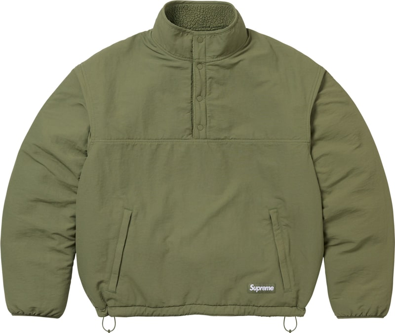 Supreme（シュプリーム） 2025FW Week8 Polartec® Shearling Reversible Pullover