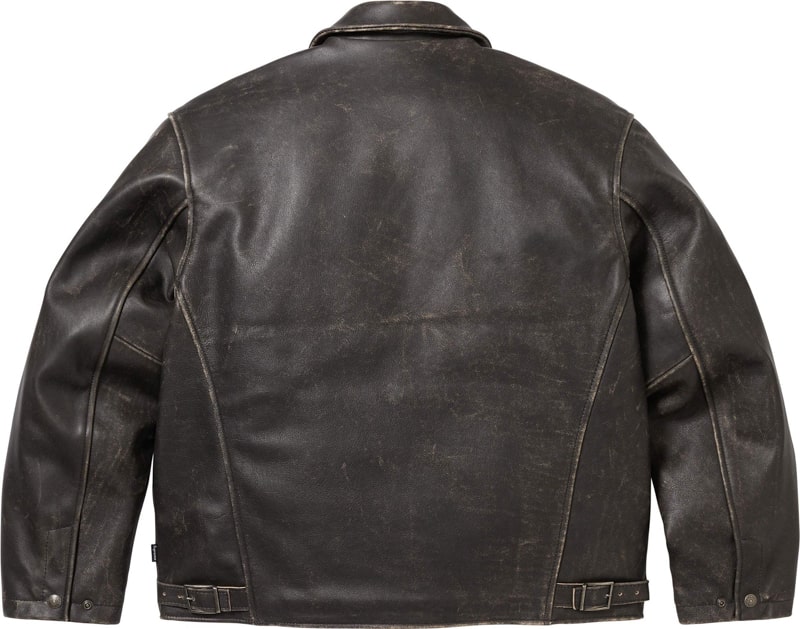 Supreme(シュプリーム) 2025FW Weel11 Supreme®/Schott® Leather Racer Jacket