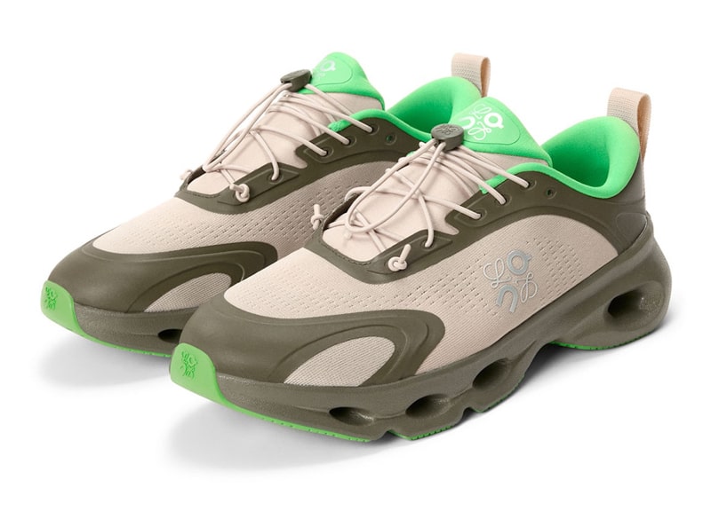 On×LOEWE Cloudsolo(オン×ロエベ クラウドソロ)カーキグリーン/サンド