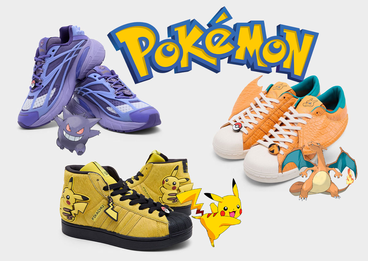 アディダス x ポケモン 30周年記念コラボスニーカー（Pokémon x adidas）