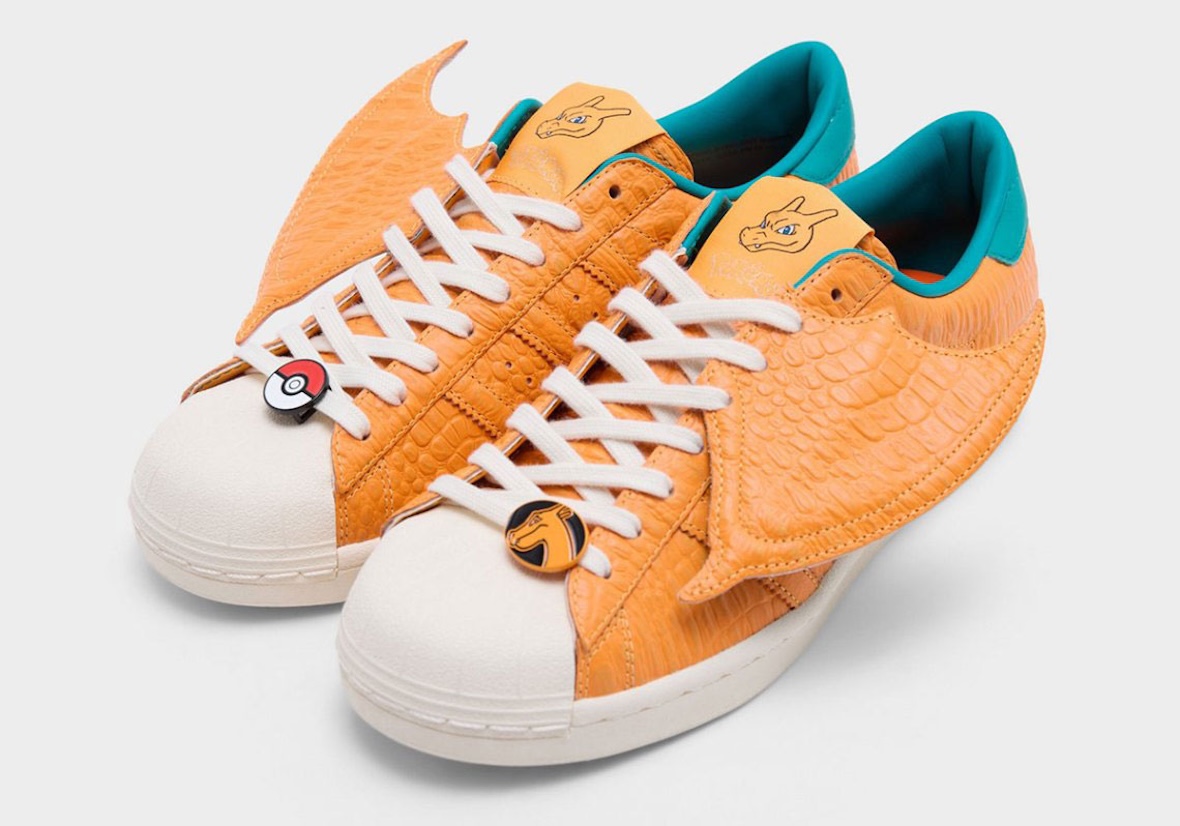 Pokémon x adidas Superstar “Charizard”(ポケモン x アディダス スーパースター ”リザードン”)