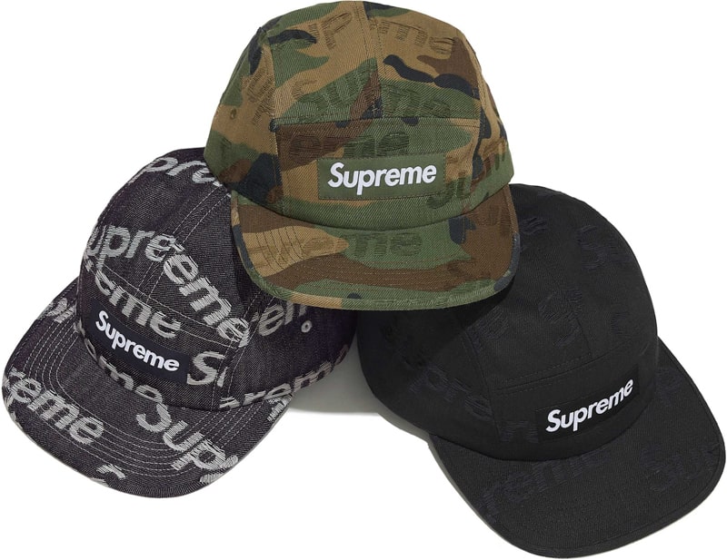 Supreme(シュプリーム) 2025FW Week10 Jacquard Logos Denim Camp Cap