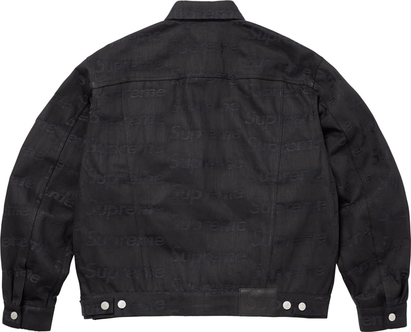 Supreme(シュプリーム) 2025FW Week10 Jacquard Logos Denim Trucker Jacket