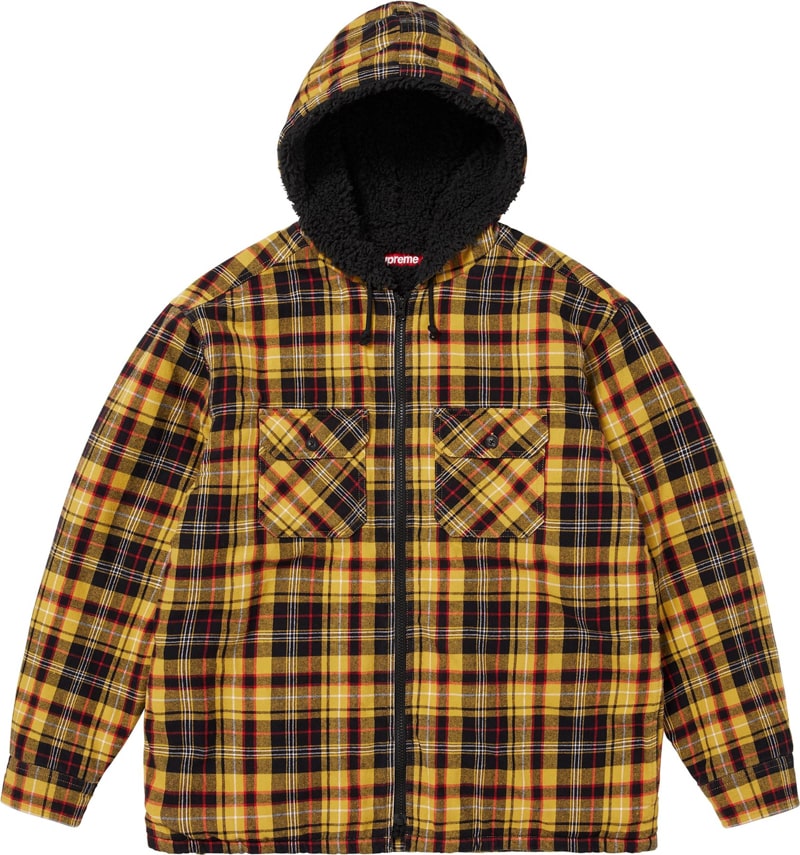 Supreme（シュプリーム） 2025FW Week10 Lined Zip Up Hooded Flannel Shirt