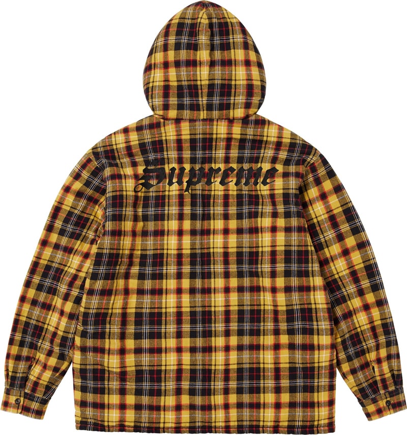 Supreme（シュプリーム） 2025FW Week10 Lined Zip Up Hooded Flannel Shirt