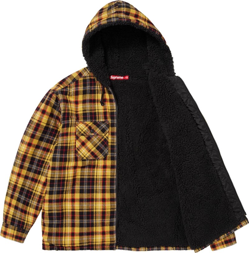 Supreme(シュプリーム) 2025FW Week10 Lined Zip Up Hooded Flannel Shirt