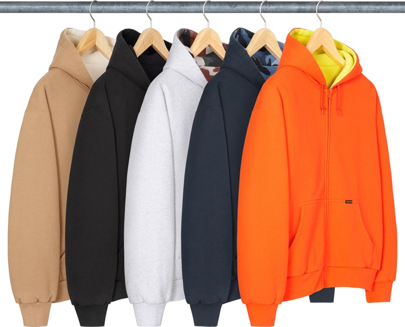 Supreme(シュプリーム) 2025FW Week10 Reversible Work Zip Up Hooded Sweatshirt