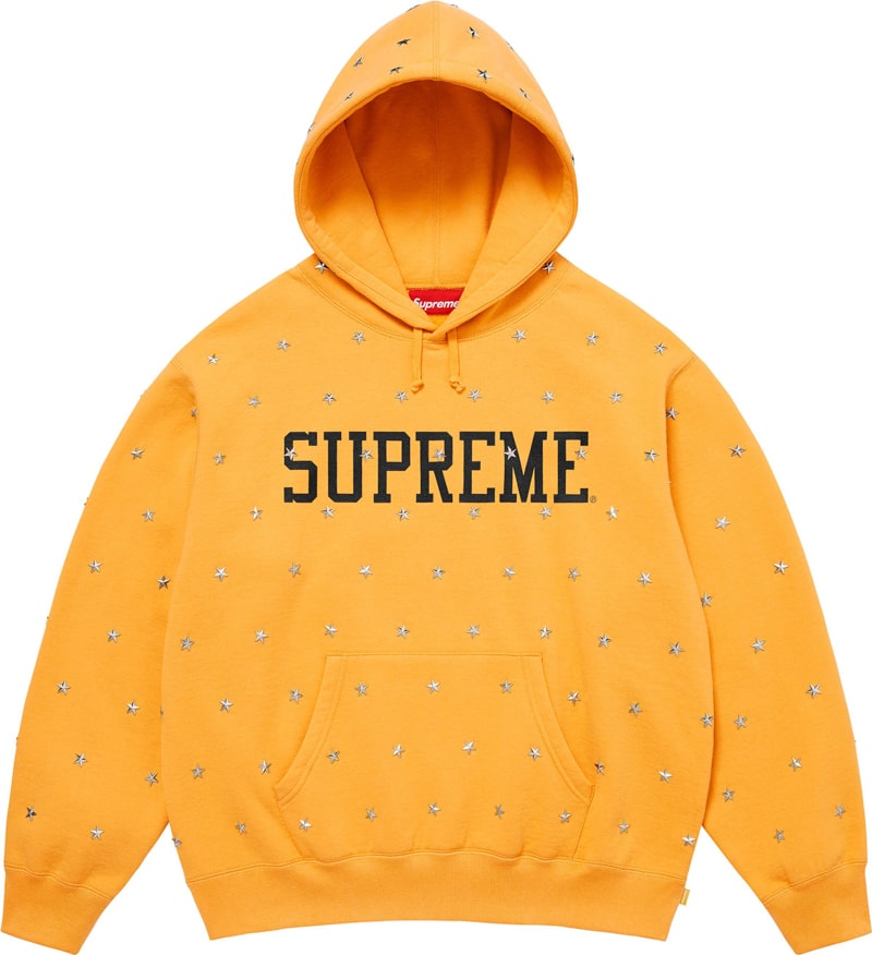 Supreme(シュプリーム) 2025FW Week10 Stars Studded Hooded Sweatshirt