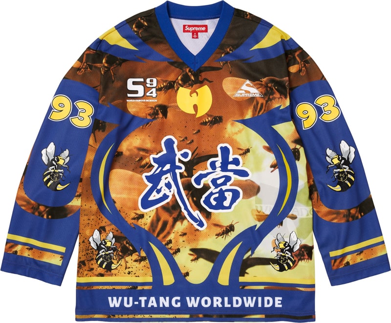 Supreme（シュプリーム） 2025FW Week10 Supreme/Wu-Tang Clan Hockey Jersey