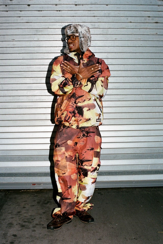 Supreme（シュプリーム） 2025FW Week10 ウータン・クランコラボの着用画像（着画）