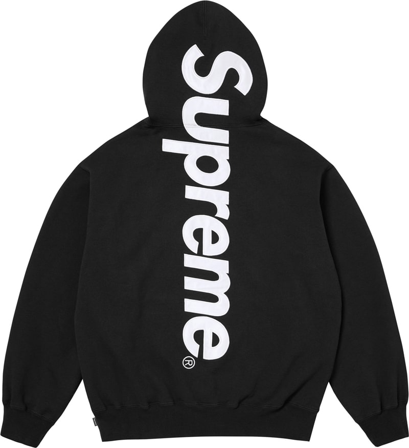 Supreme（シュプリーム） 2025FW Week7 Satin Appliqué Hooded Sweatshirt