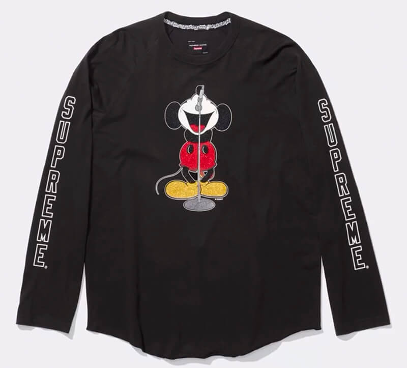 Supreme（シュプリーム） 2025FW Week8 Number (N)ine®/Mickey Mouse Raglan L/S Top
