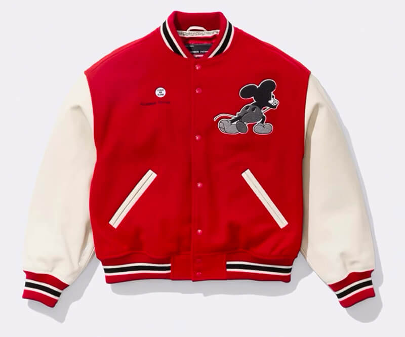 Supreme（シュプリーム） 2025FW Week8 Number (N)ine®/Mickey Mouse Varsity Jacket