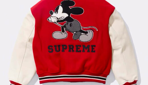 Supreme（シュプリーム） 2025FW Week8 Number (N)ine®/Mickey Mouse Varsity Jacket