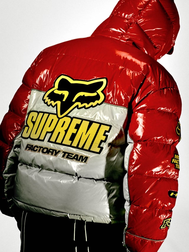 Supreme（シュプリーム）2025FW Week9 Fox Racineコラボ 着用画像（着画）