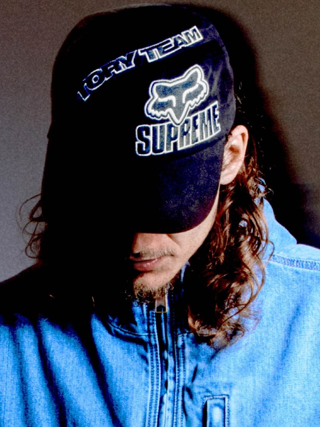 Supreme（シュプリーム）2025FW Week9 Fox Racineコラボ 着用画像（着画）