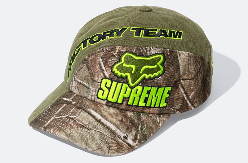 Supreme（シュプリーム）2025FW Week9 Fox Racineコラボ 6-Panel