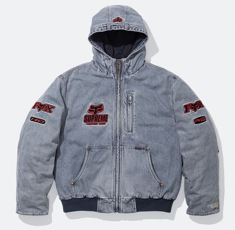 Supreme（シュプリーム）2025FW Week9 Fox Racineコラボ Hooded Work Jacket