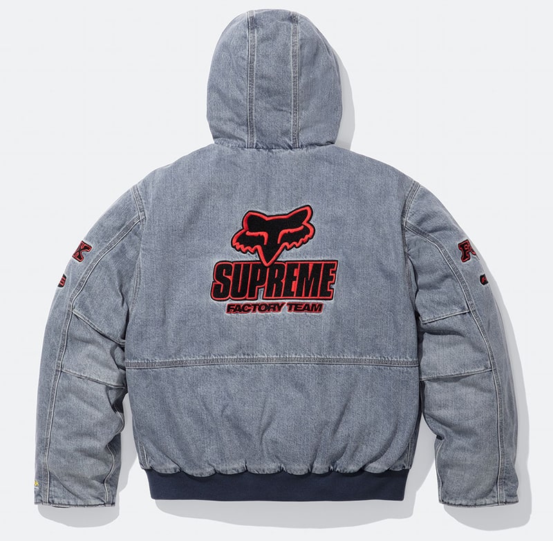 Supreme（シュプリーム）2025FW Week9 Fox Racineコラボ Hooded Work Jacket