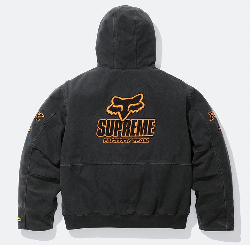 Supreme（シュプリーム）2025FW Week9 Fox Racineコラボ Hooded Work Jacket