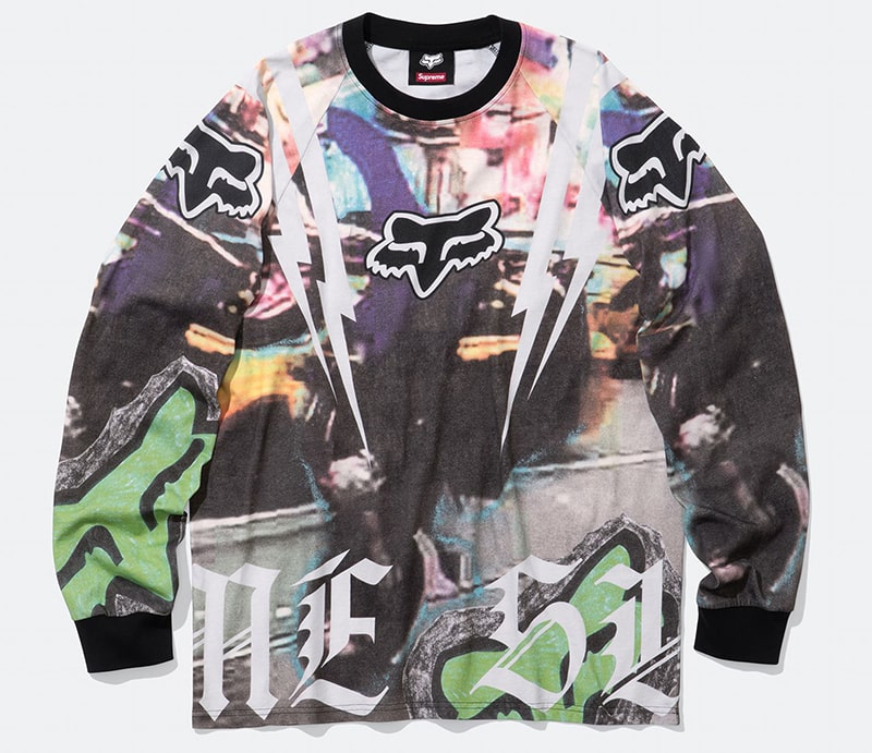 Supreme（シュプリーム）2025FW Week9 Fox Racineコラボ L/S Top