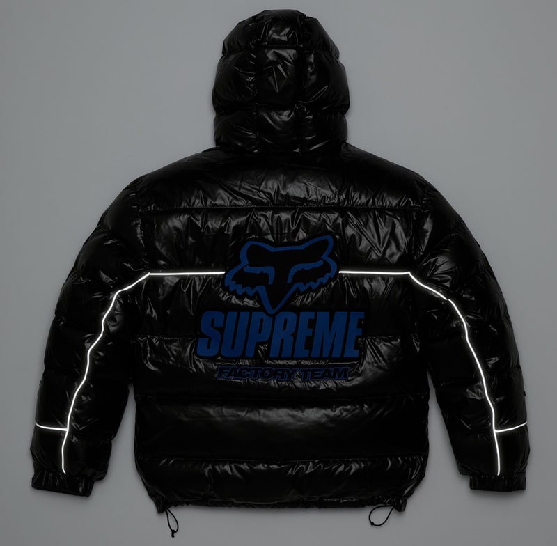 Supreme（シュプリーム）2025FW Week9 Fox Racineコラボ Shiny Down Puffer Jacket