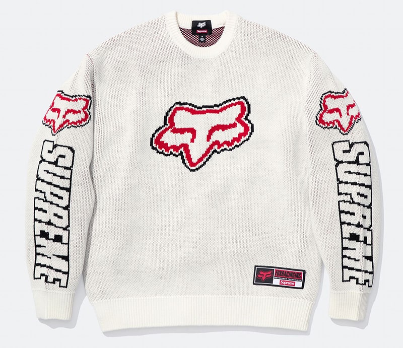 Supreme（シュプリーム）2025FW Week9 Fox Racineコラボ Sweater