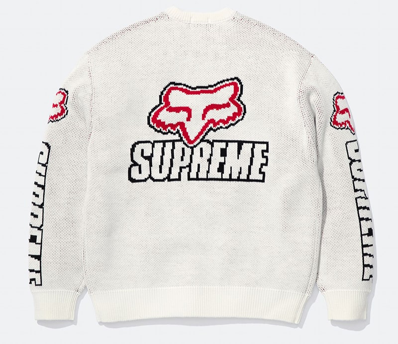 Supreme（シュプリーム）2025FW Week9 Fox Racineコラボ Sweater