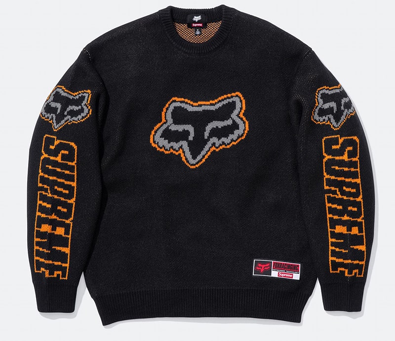 Supreme（シュプリーム）2025FW Week9 Fox Racineコラボ Sweater